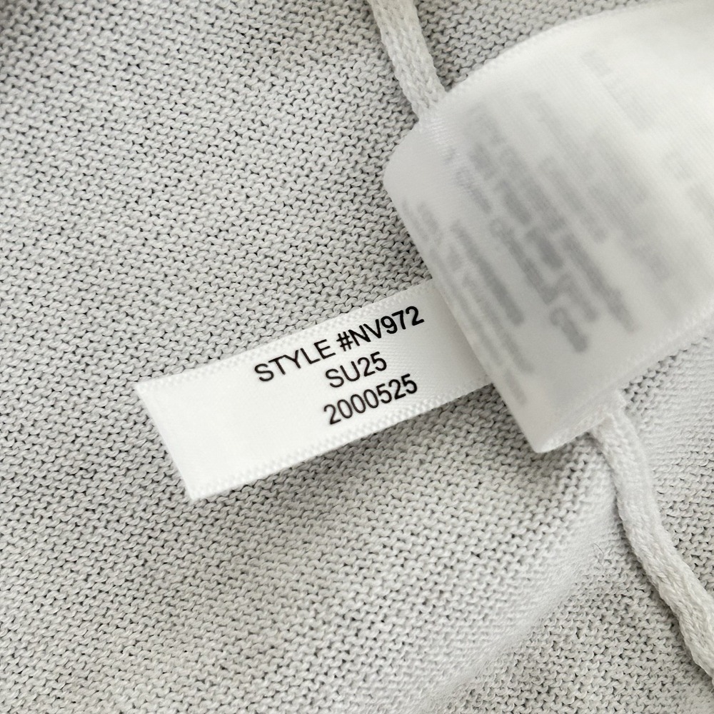 Madewell Button-Front Cardigan in 100% Cotton - White New - Picture 10 of 11